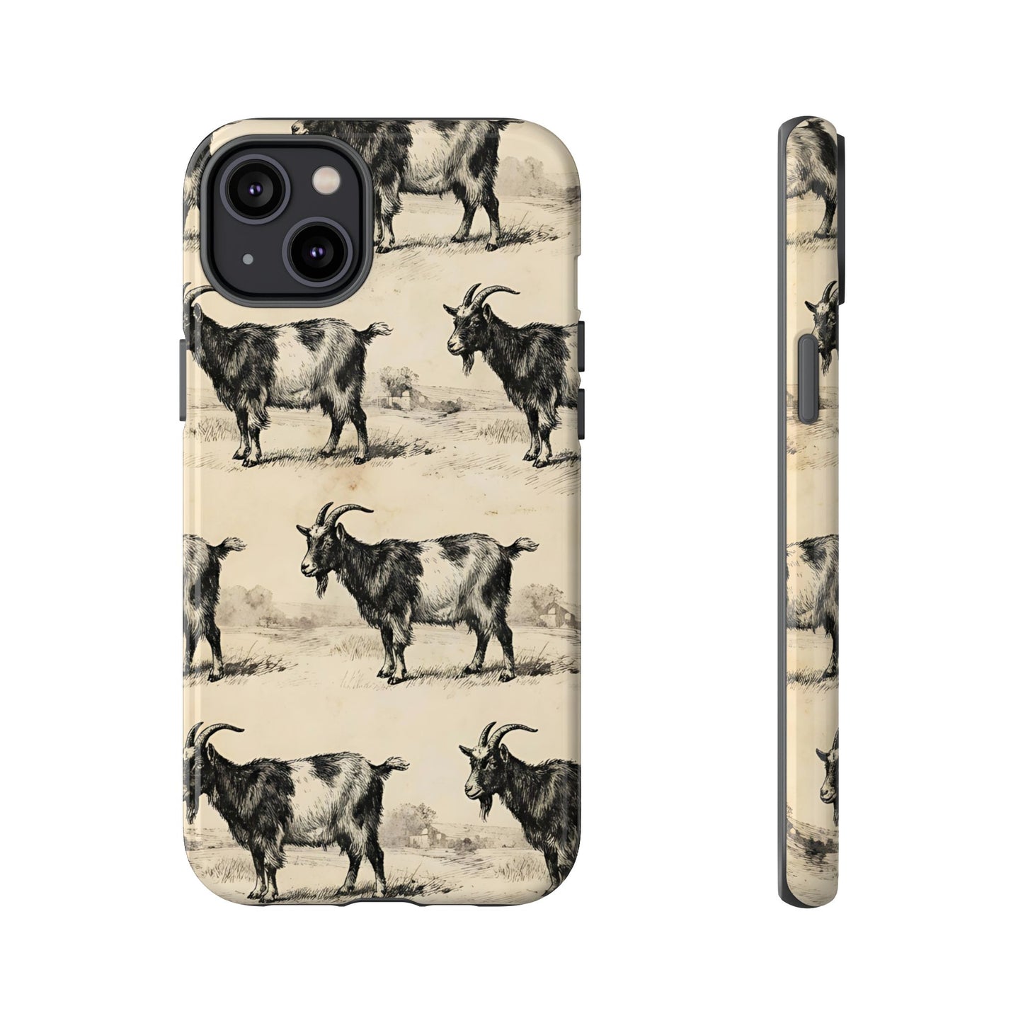 Vintage Goats Tough Case