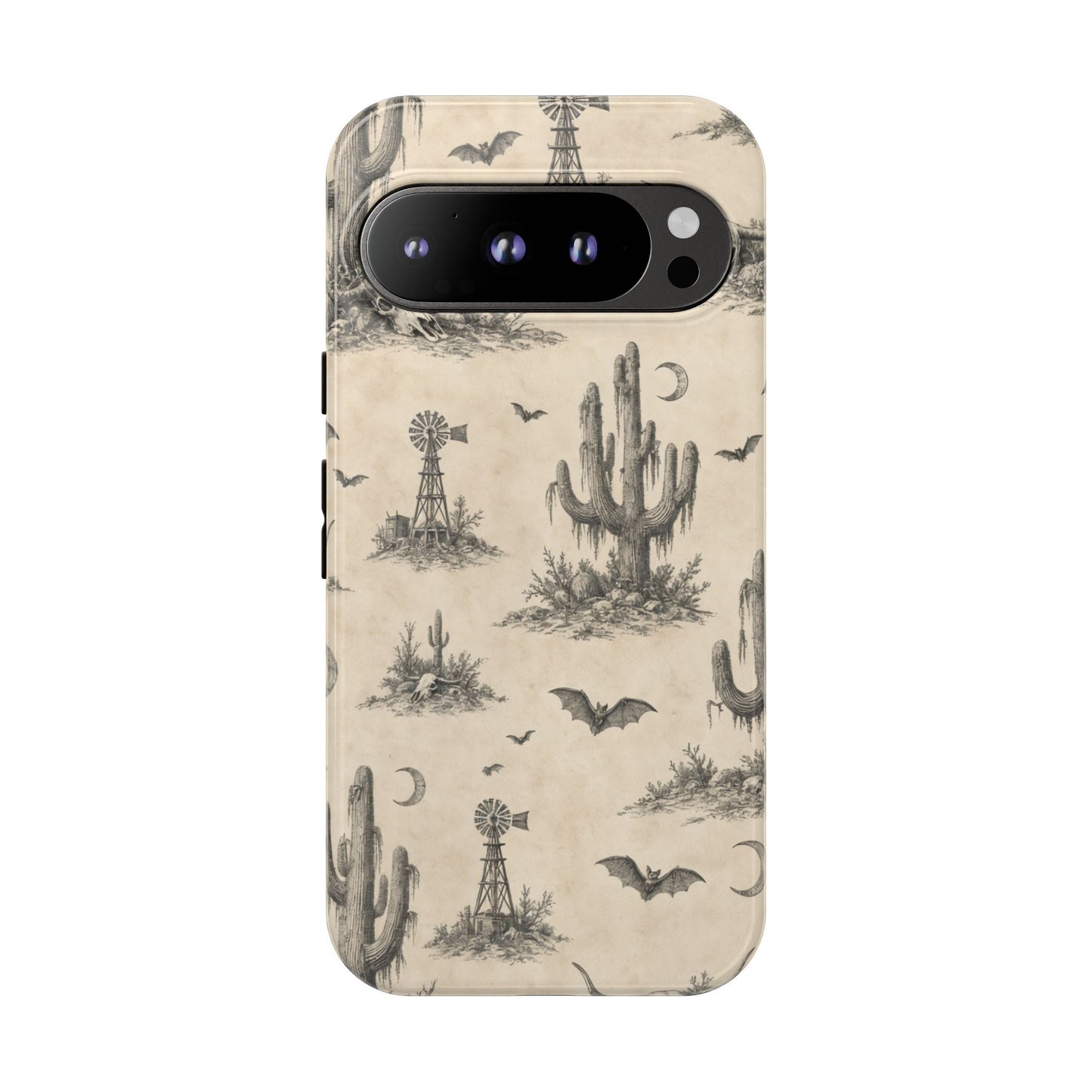 Spooky Desert Toile Tough Case