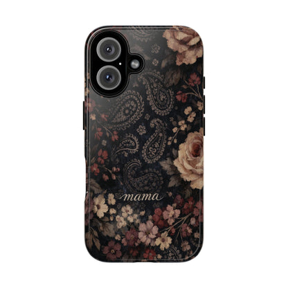 Paisley Floral Mama Tough Case