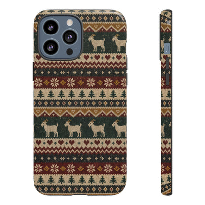 Fair Isle Goats Tough Case