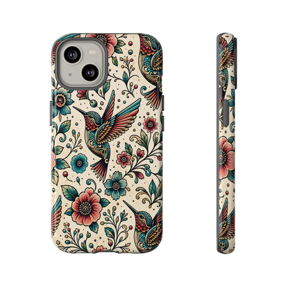 Retro Hummingbird Tough Case