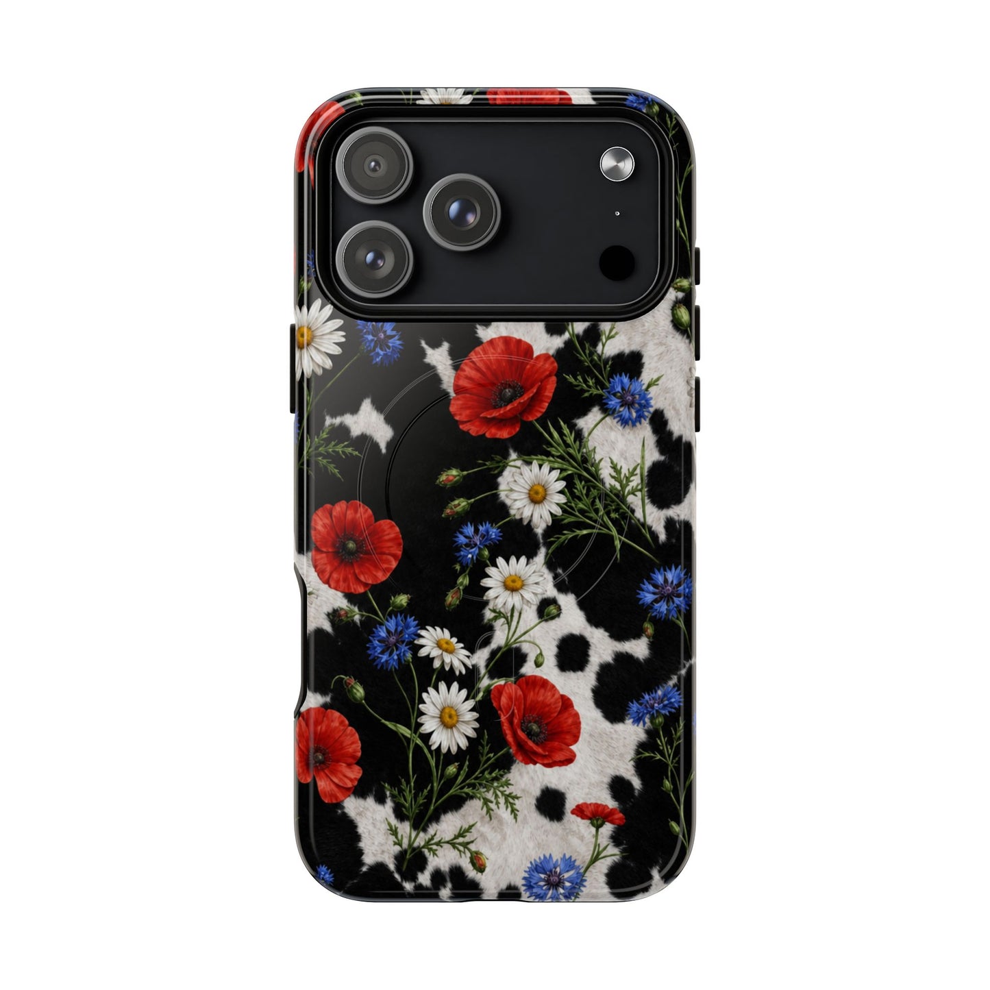 Cowhide Patriot Bloom Magnetic Case