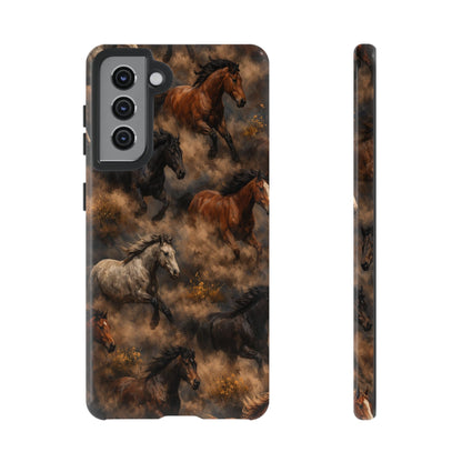 Running Horses Tough Case