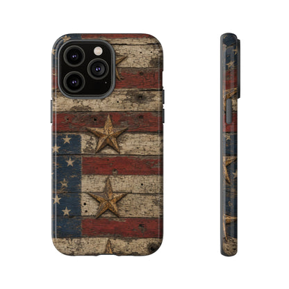 Patriotic Barn Stars Tough Case