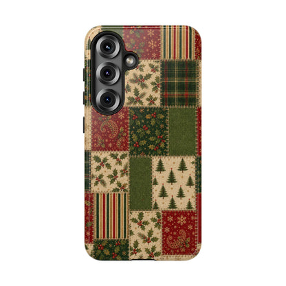 Holiday Patchwork Tough Case