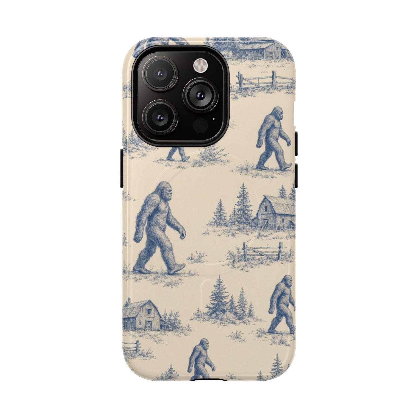 Bigfoot Toile Magnetic Case