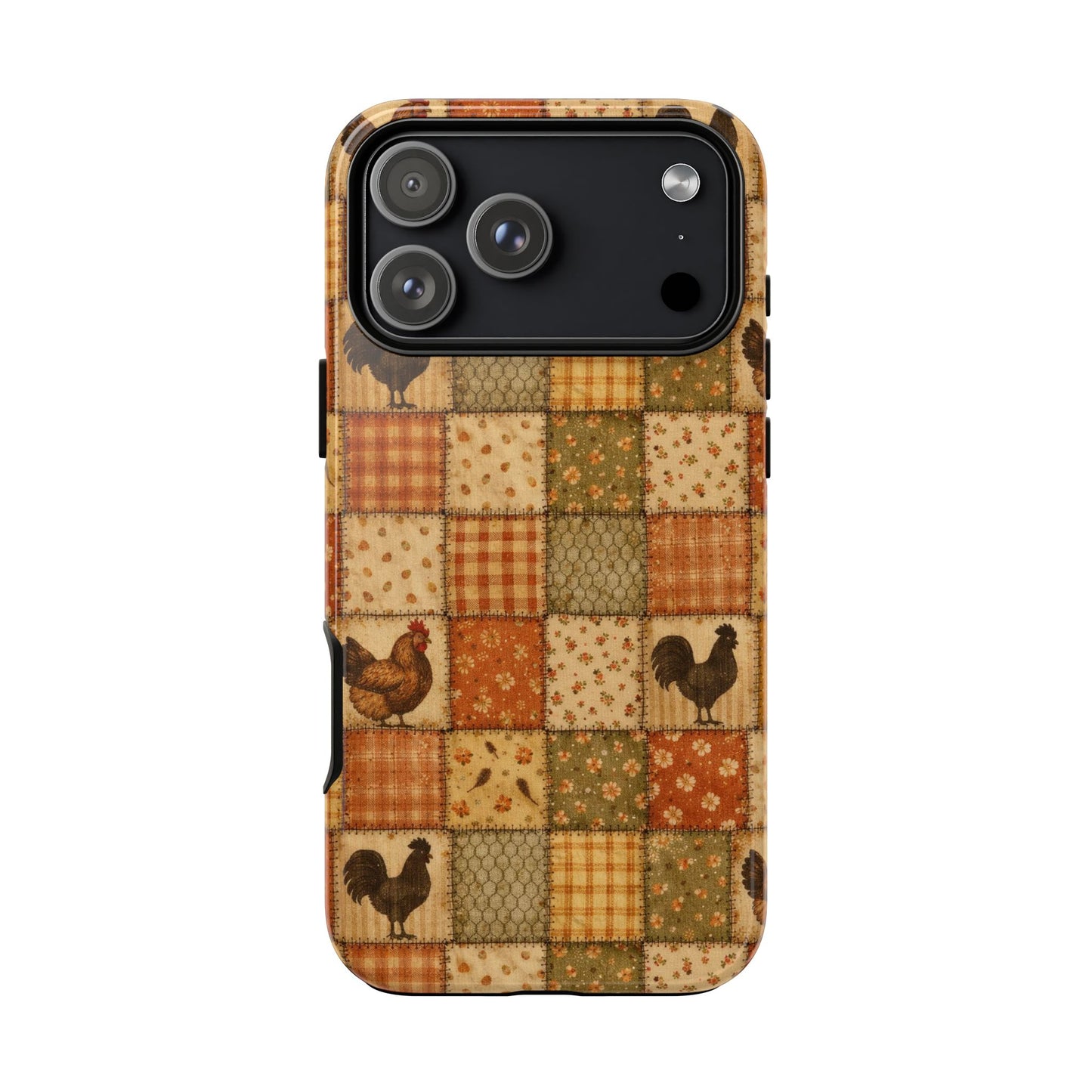 Chickens Patchwork Tough Case