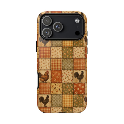 Chickens Patchwork Tough Case