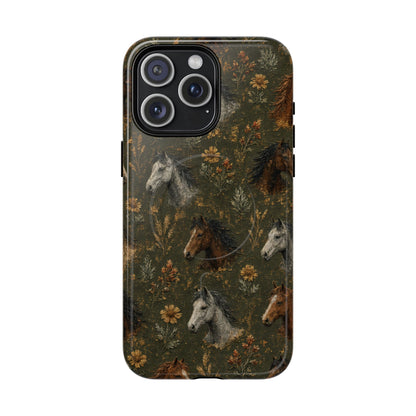 Autumn Horses Magnetic Case