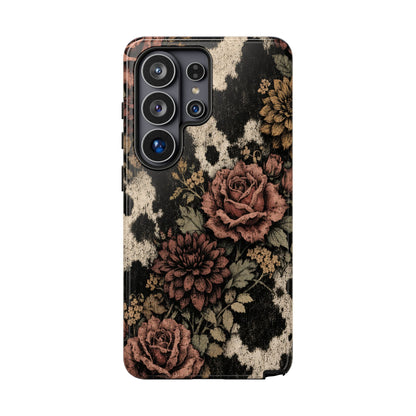 Cowhide Bloom Tough Case