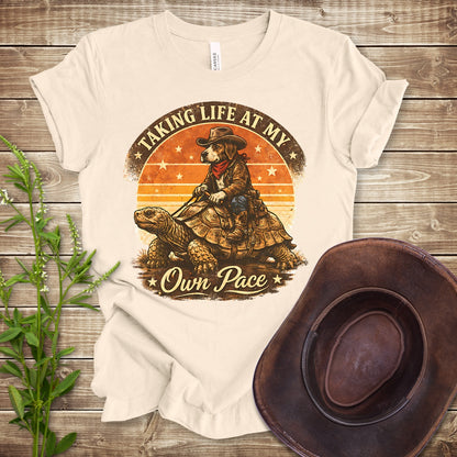 My Own Pace T Shirt - Natural
