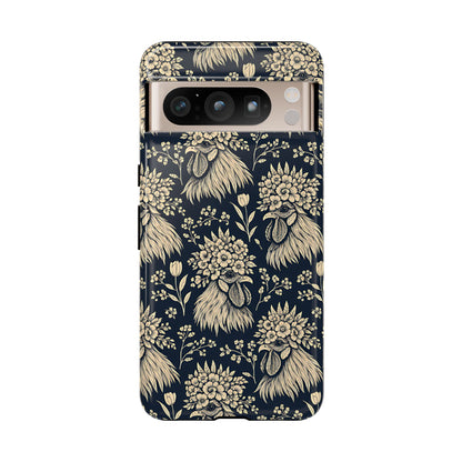 Floral Rooster Tough Case