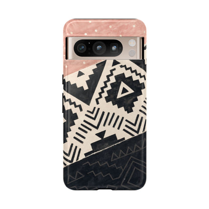 Blush Aztec Tough Case