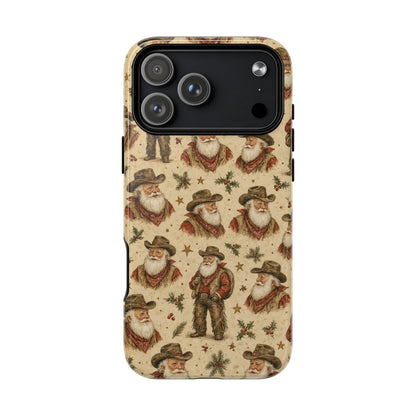 Cowboy Santa Portraits Magnetic Case
