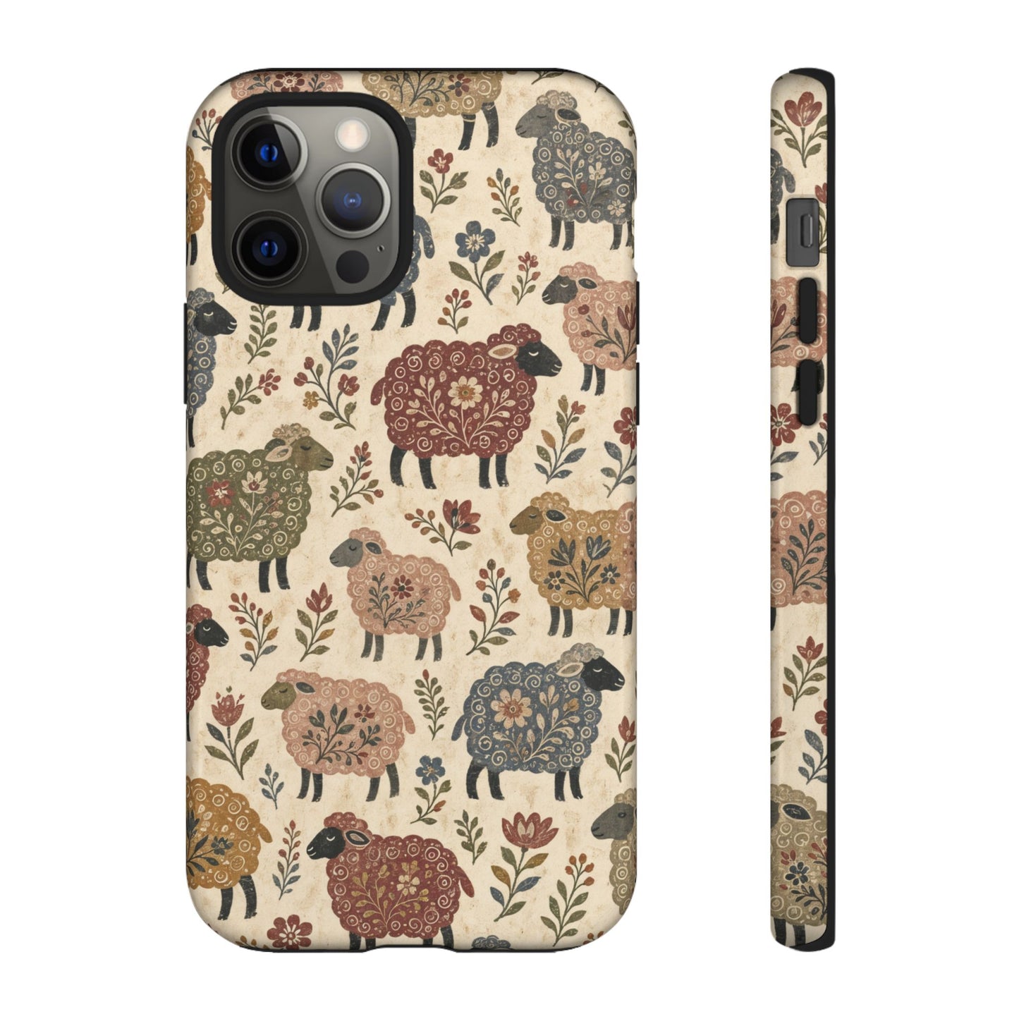 Folk Sheep Tough Case