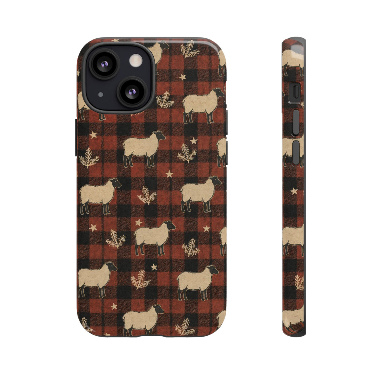 Plaid Sheep Tough Case