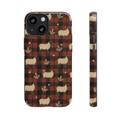 Plaid Sheep Tough Case