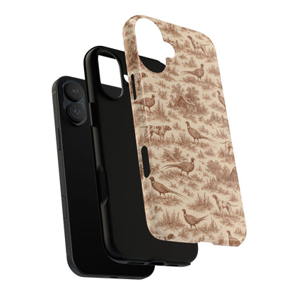 Pheasant Toile Tough Case