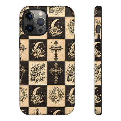 Western Patchwork Icons Tough Case