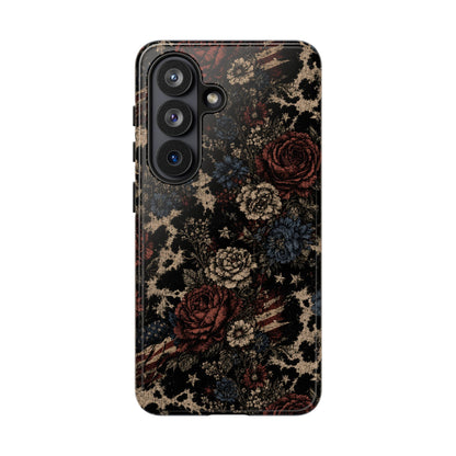 USA Cowhide Bloom Tough Case