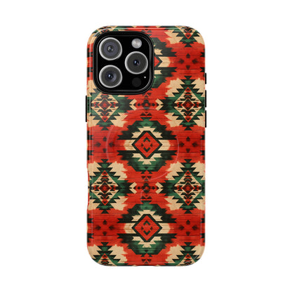 Christmas Aztec Magnetic Case