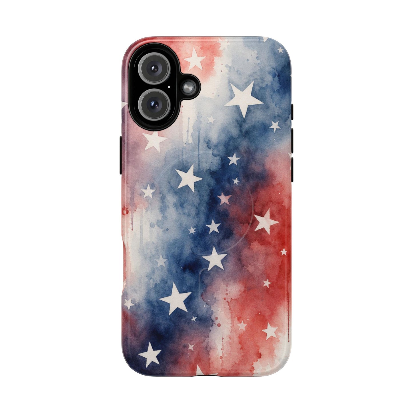 Patriotic Watercolor Magnetic Case