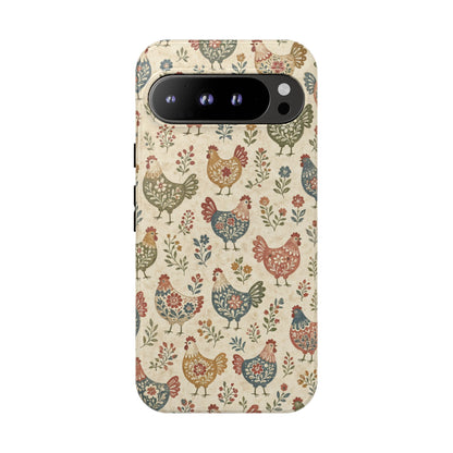 Calico Hens Tough Case