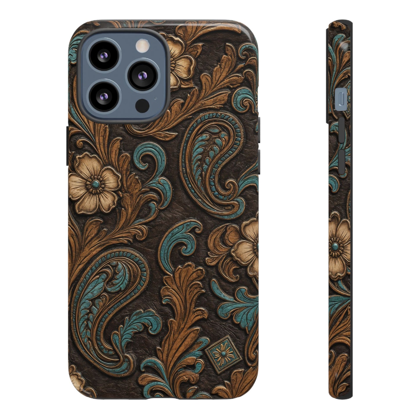 Tooled Paisley Tough Case