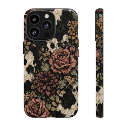 Cowhide Bloom Tough Case