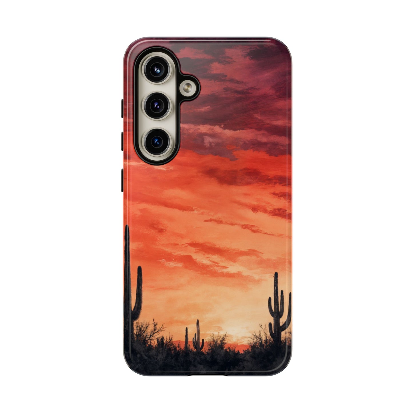 Desert Sunset Swaths Tough Case