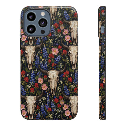Floral Skull Tough Case
