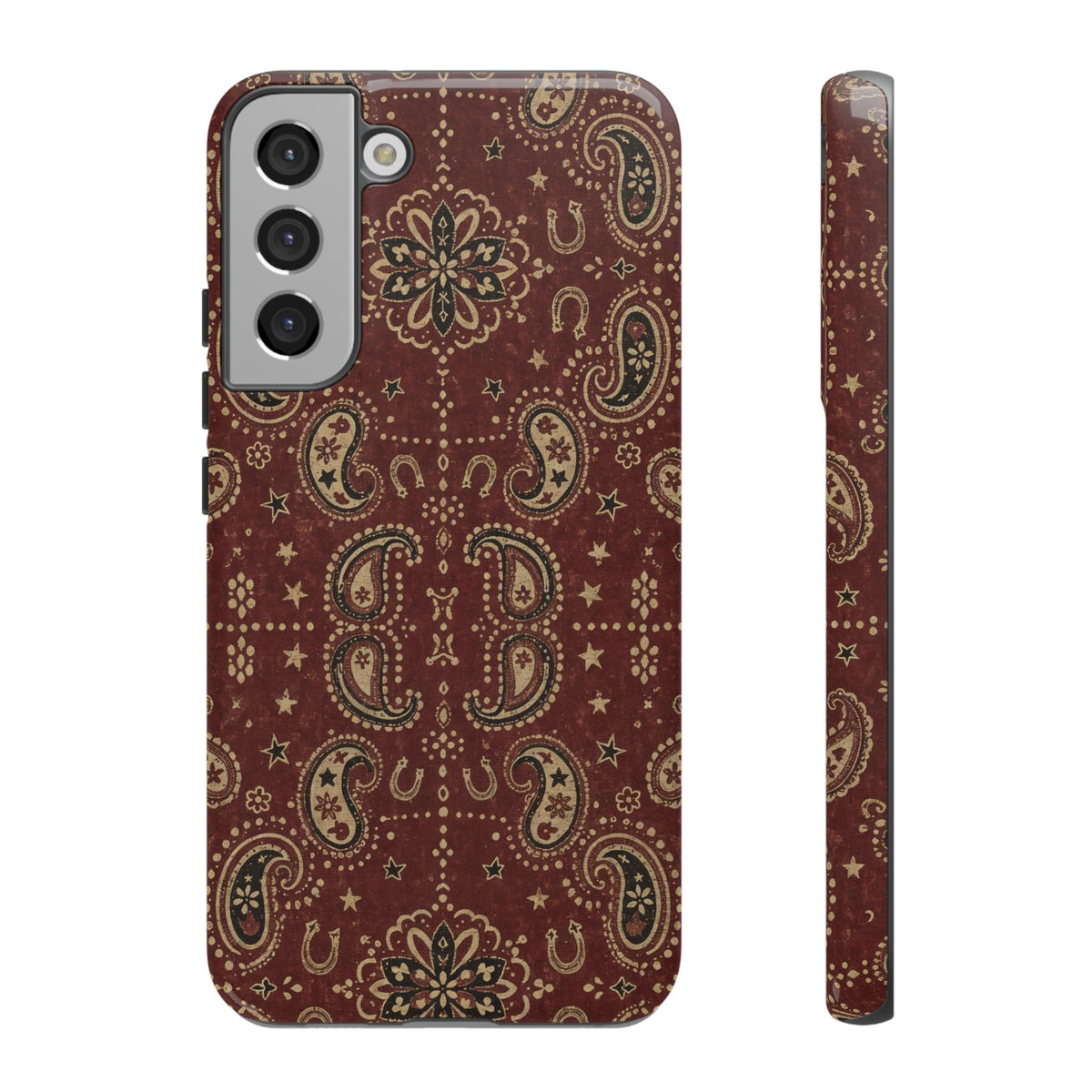 Burgundy Bandana Tough Case