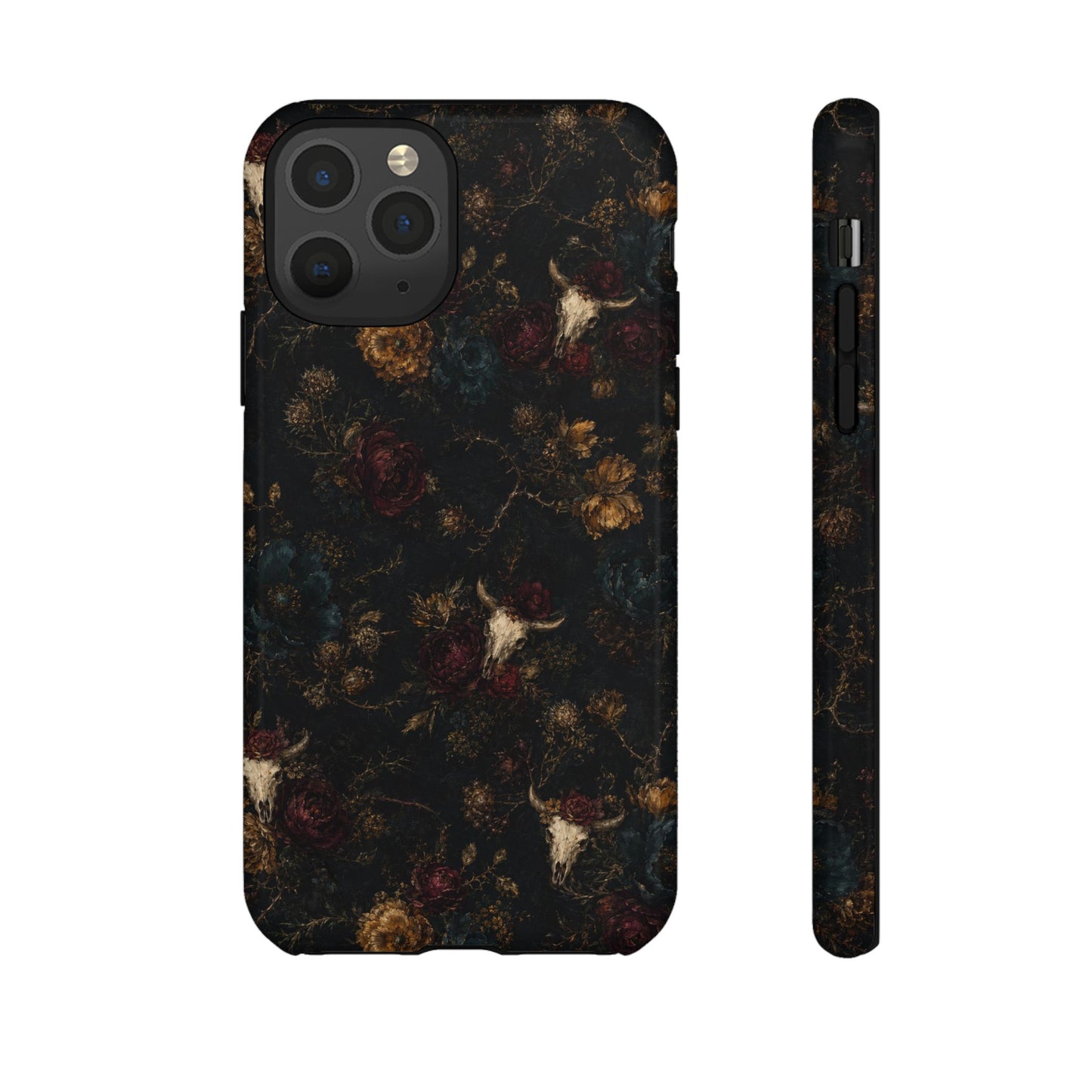 Bull Skull Bloom Tough Case