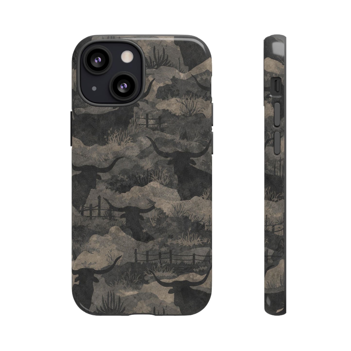 Camo Longhorns Tough Case