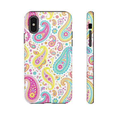 Neon Paisley Tough Case