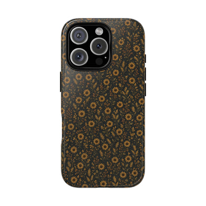 Moody Sunflowers Tough Case