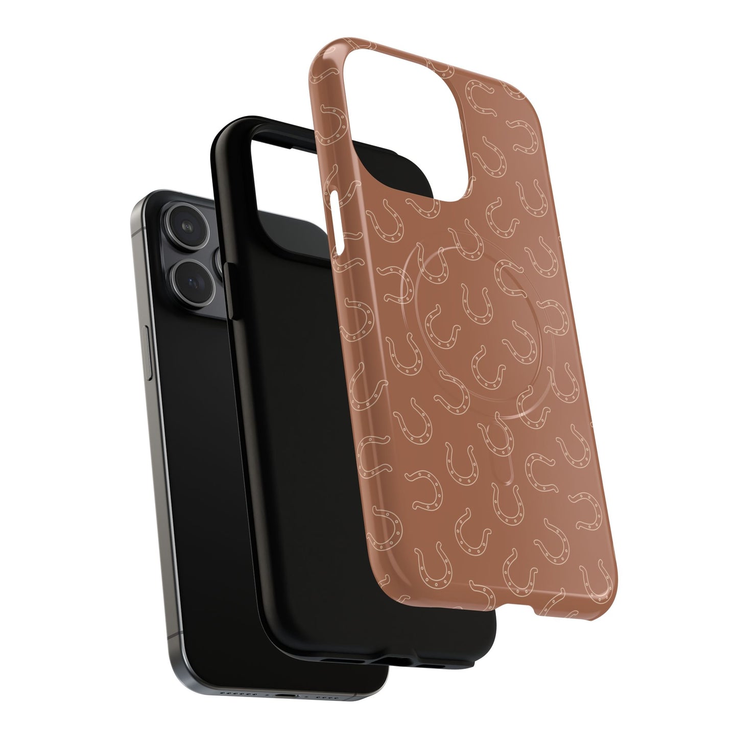 Rust Horseshoes Magnetic Case