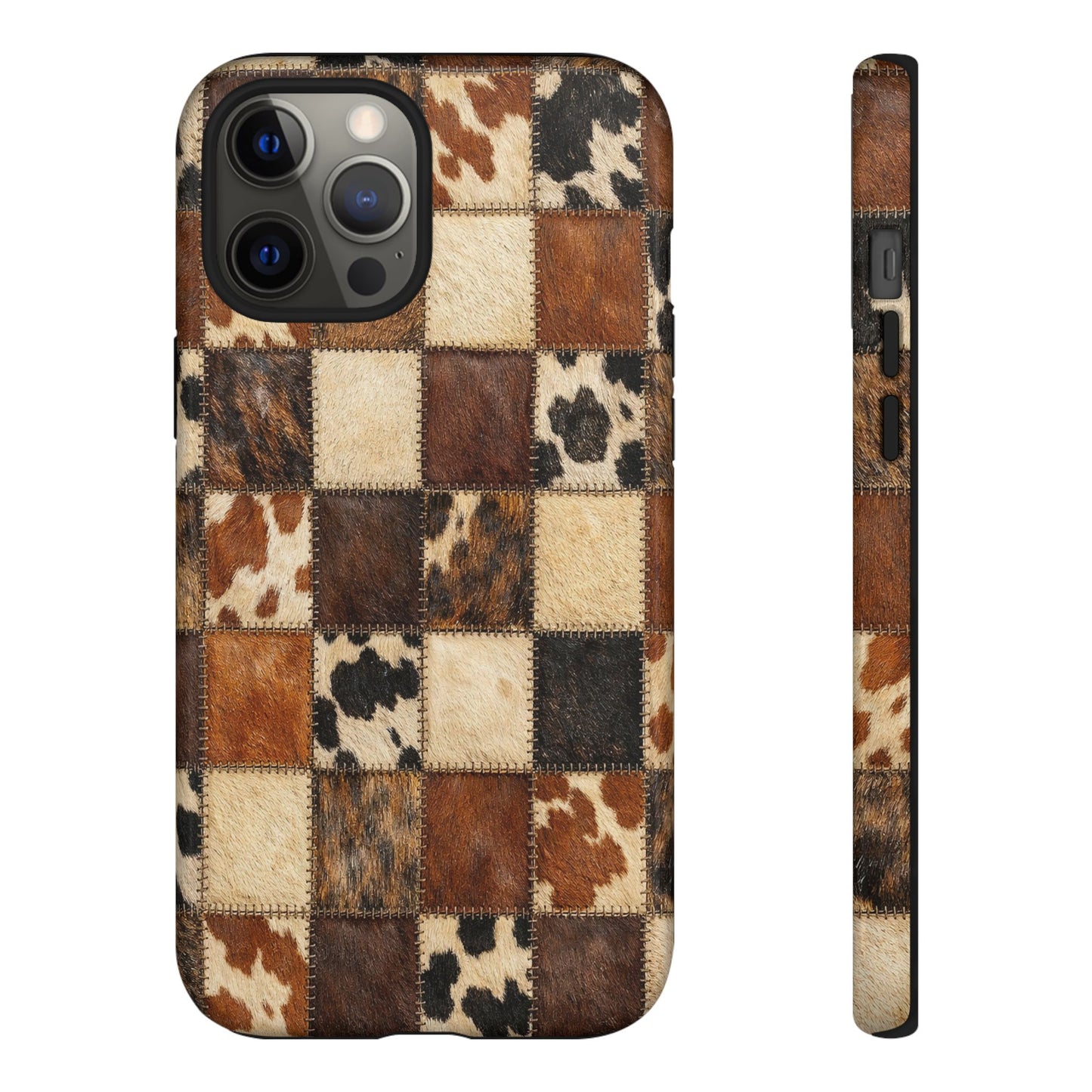 Cowhide Quilt Tough Case