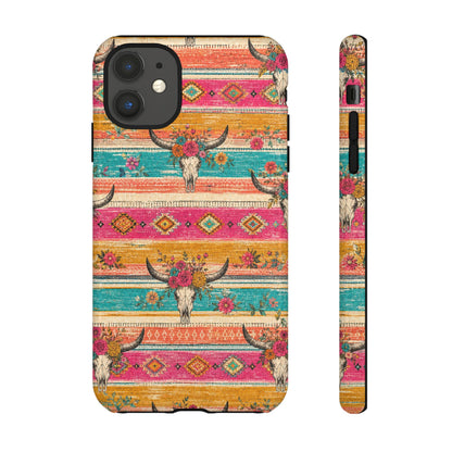 Serape Skull Tough Case