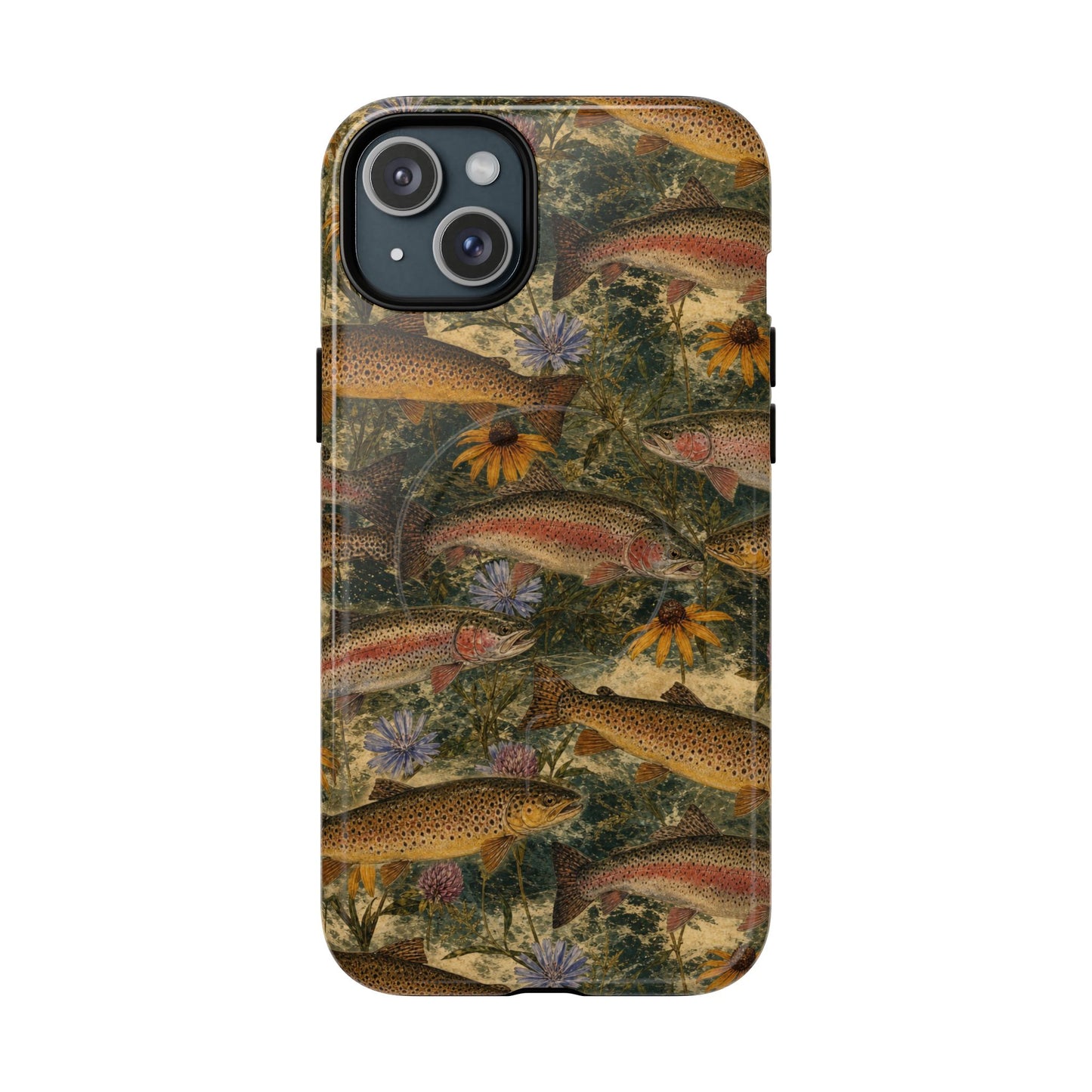 Floral Trout Magnetic Case