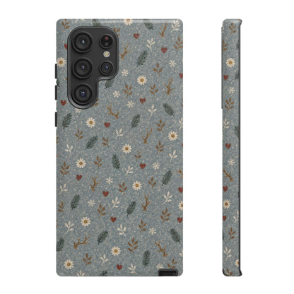 Antler Daisies Snow Tough Case
