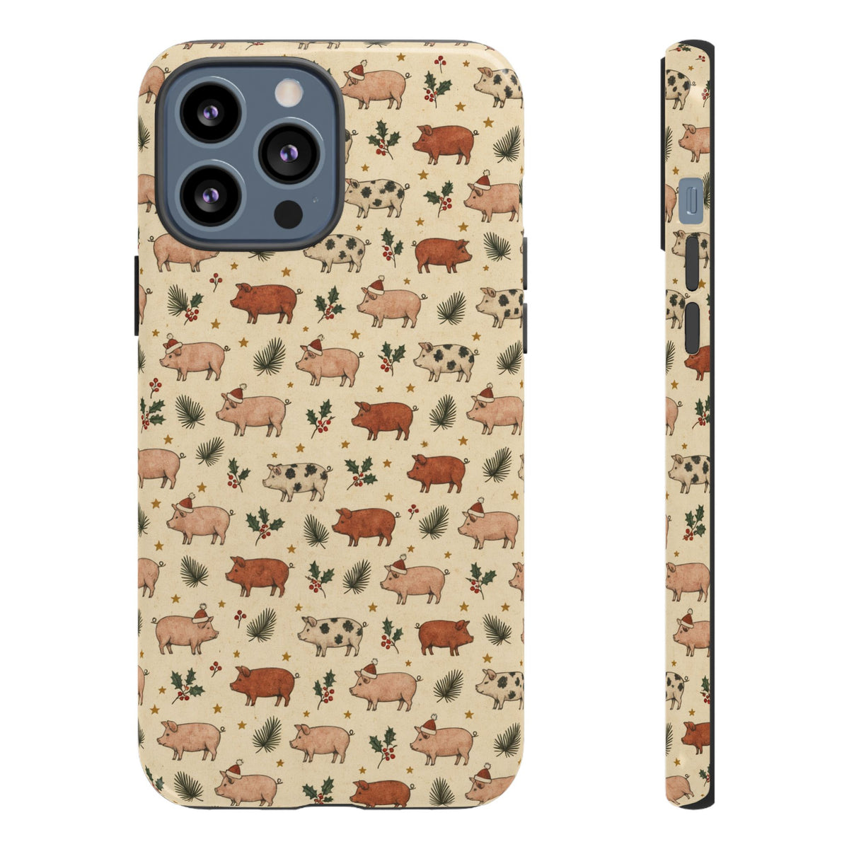 Santa Pigs Tough Case