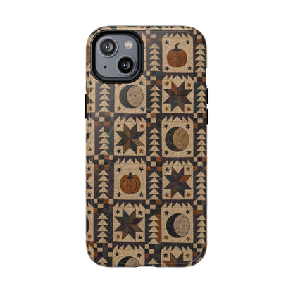 Moon Quilt Magnetic Case