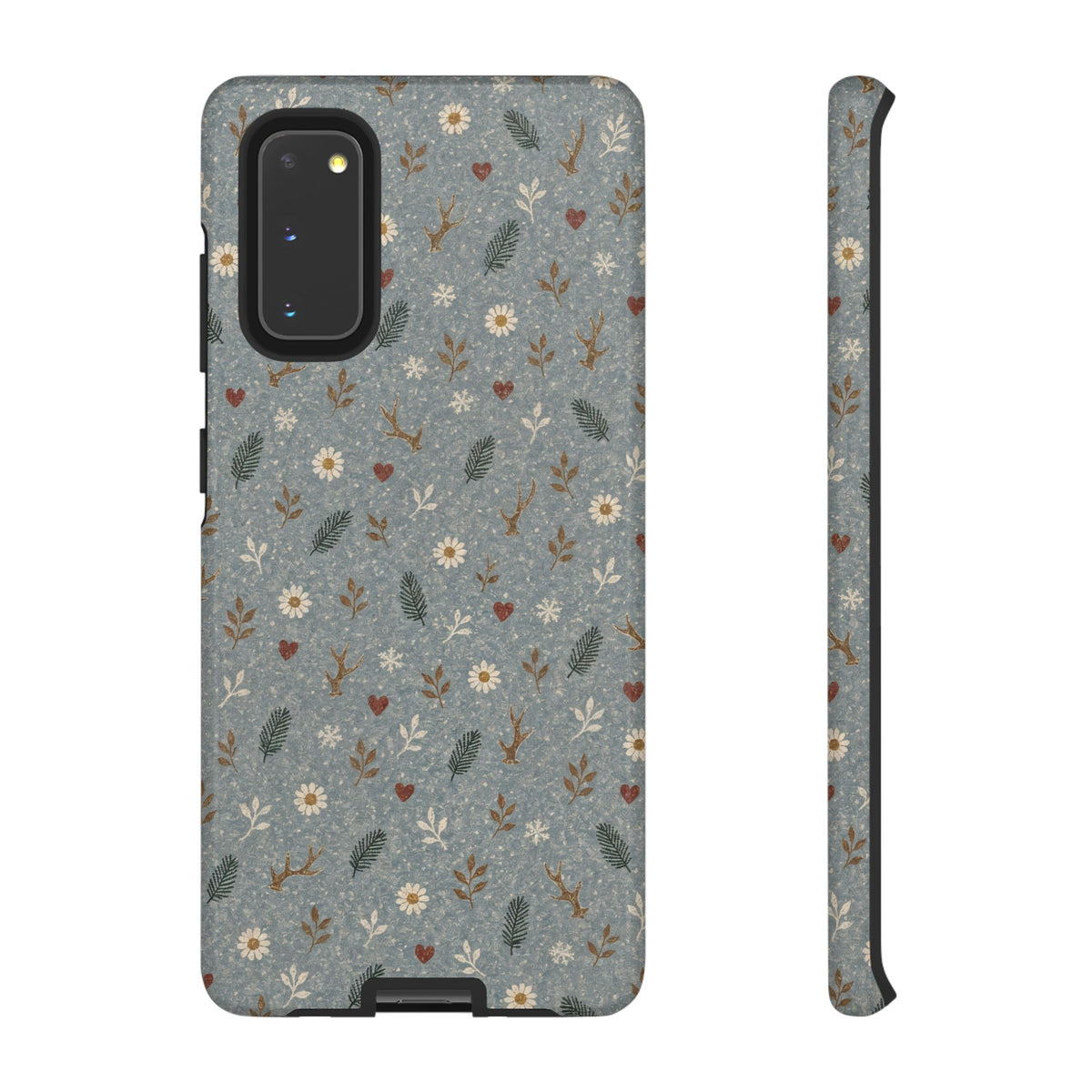 Antler Daisies Snow Tough Case