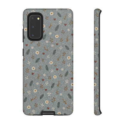 Antler Daisies Snow Tough Case