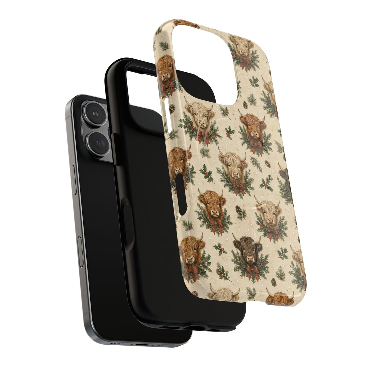 Highland Christmas Magnetic Case