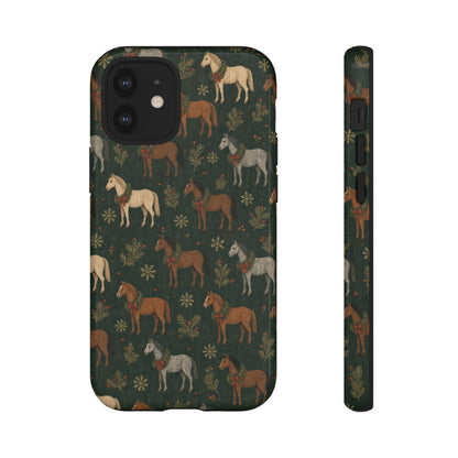 Wreath Horses Tough Case