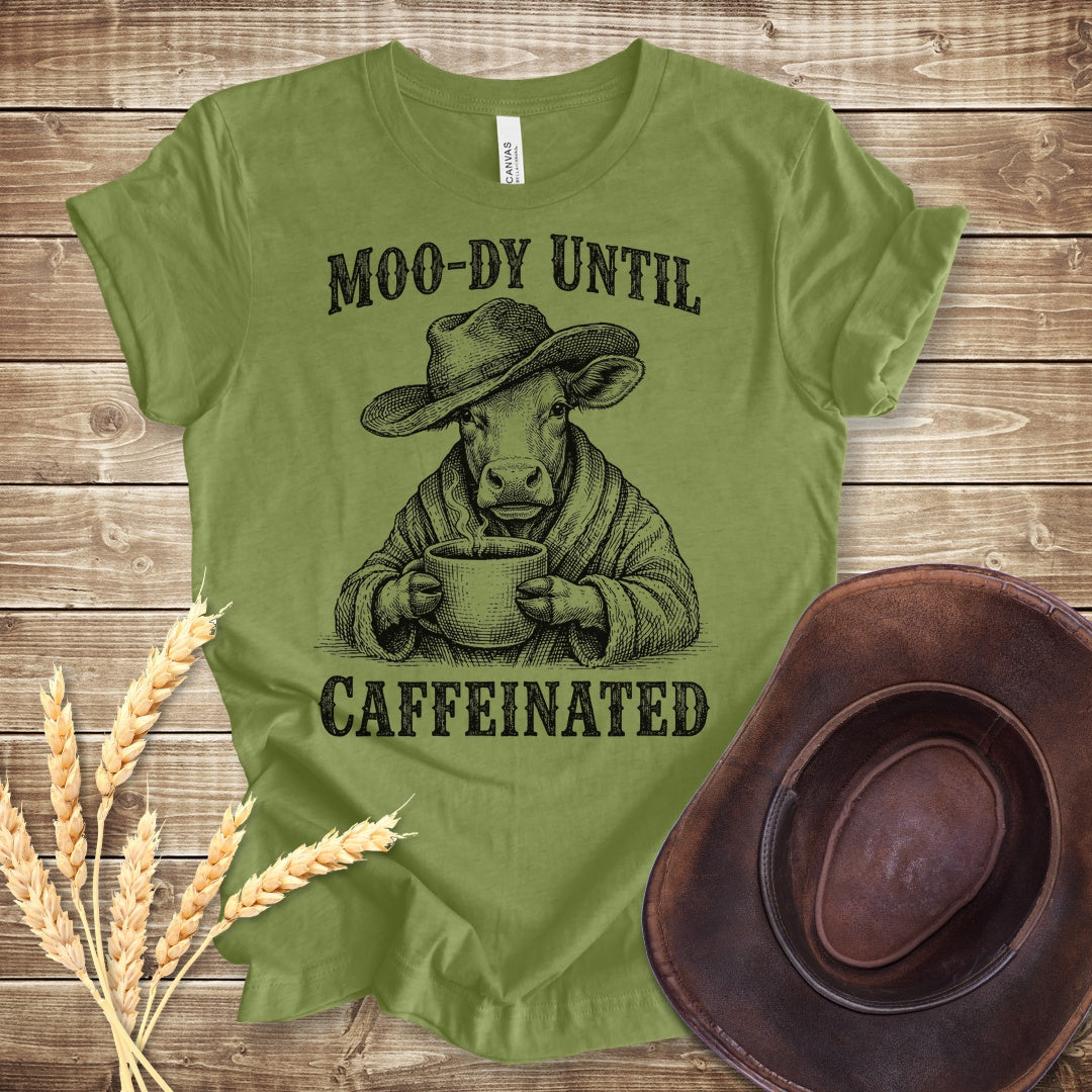 Moo Dy T Shirt - Heather Green
