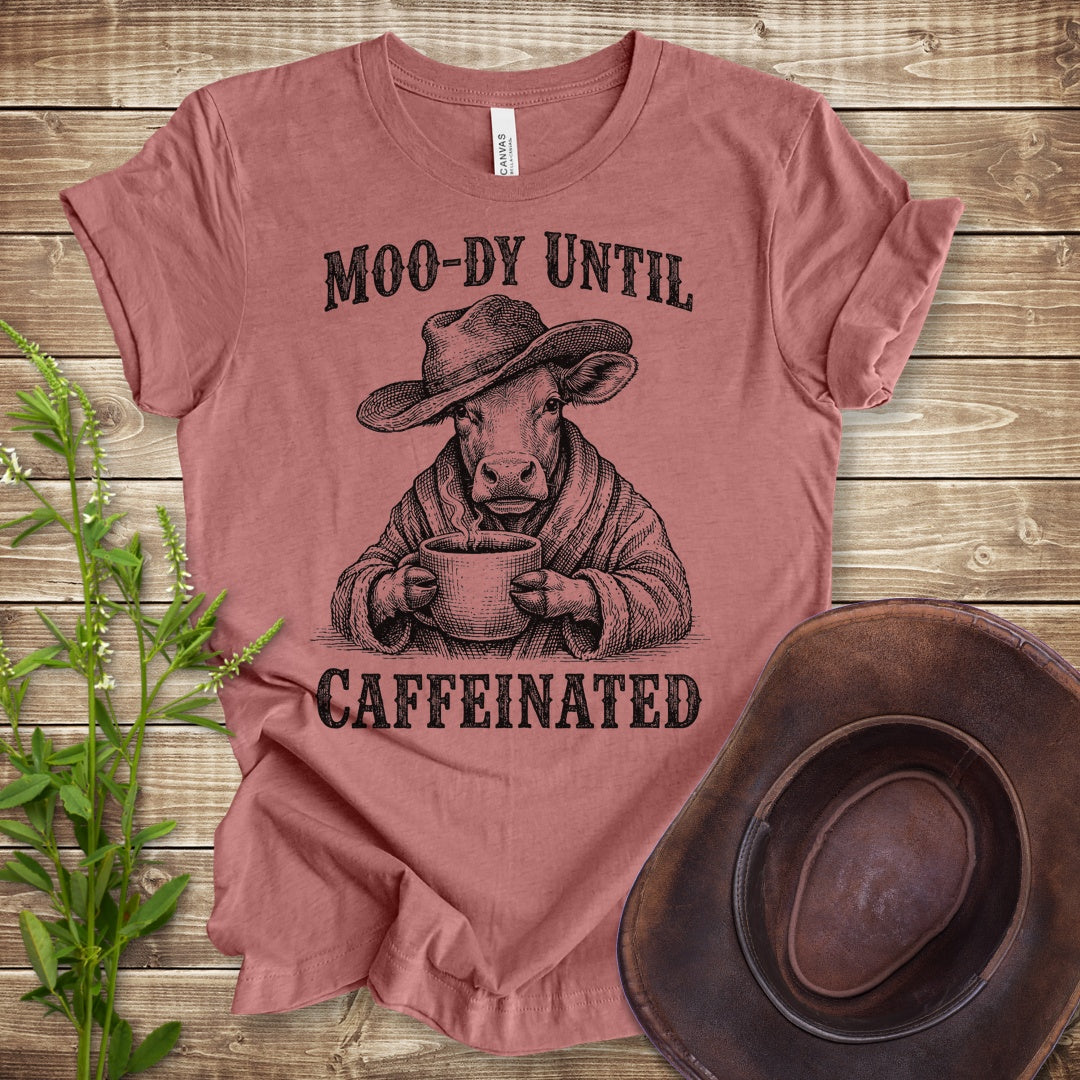 Moo Dy T Shirt - Heather Mauve