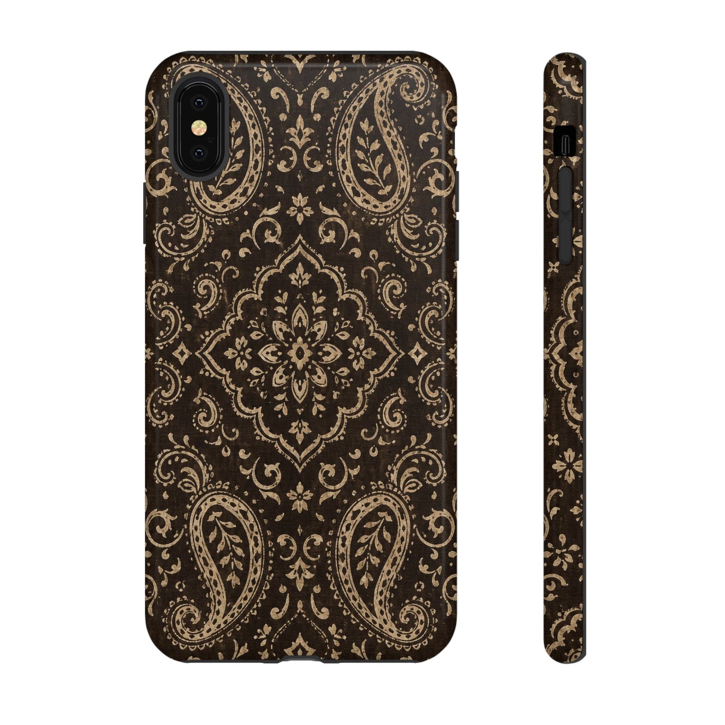 Chocolate Paisley Tough Case